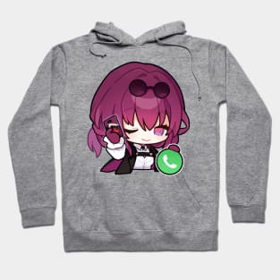 Honkai Star Rail Chibi Kafka 4 Hoodie